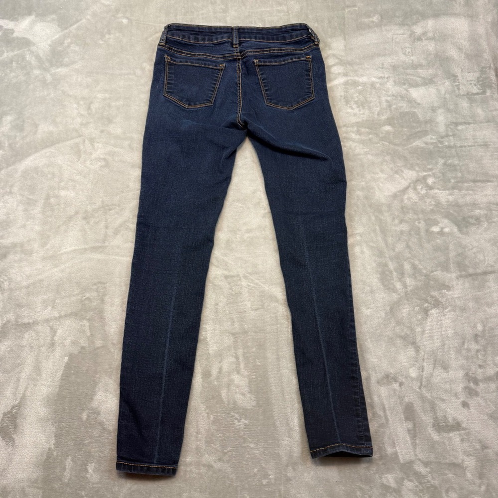 Refuge Women Size 6 Skin Tight Legging Jeans Dark Wash Low Rise Skinny Denim - Picture 2 of 10